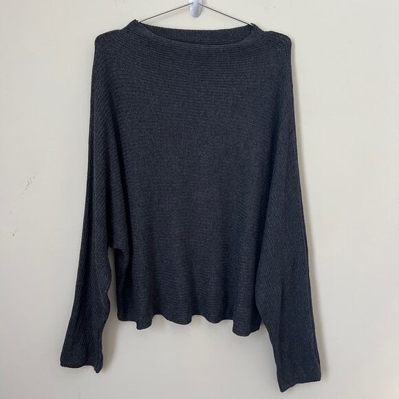 Leith Women's Gray Cowl Neck Sweater Size L - Picture 1 of 12